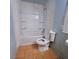 Bathroom with bathtub, toilet and tiled floors at 7090 Burcot Ave # B32, Las Vegas, NV 89156