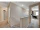 Spacious upstairs hallway with carpeting and neutral wall tones at 7182 Hood River Ave, Las Vegas, NV 89179