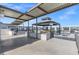 Outdoor kitchen and dining area with covered seating at 8925 W Flamingo Rd # 213, Las Vegas, NV 89147