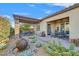 Backyard oasis with a pergola and water feature at 900 Mckinley View Ave, Henderson, NV 89012