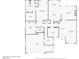Floor plan of house showing layout and room dimensions at 10920 Grand Haven Ave, Las Vegas, NV 89134