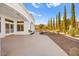 Covered patio with mountain views and desert landscaping at 10920 Grand Haven Ave, Las Vegas, NV 89134