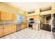 Kitchen boasts granite countertops and stainless steel appliances at 1506 Camino Summit Ave, Henderson, NV 89012