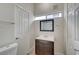 Clean bathroom with vanity and shower at 1976 Caballero Way, Las Vegas, NV 89169