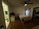 Main bedroom with a queen bed and access to the bathroom at 2200 S Fort Apache Rd # 1207, Las Vegas, NV 89117