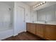 Spacious bathroom with a soaking tub and double vanity at 3615 American Pie Ct, Las Vegas, NV 89129