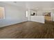 Bright living room with wood-look floors and open concept at 3615 American Pie Ct, Las Vegas, NV 89129
