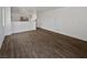 Spacious living room with wood-look floors at 3615 American Pie Ct, Las Vegas, NV 89129