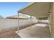 Covered patio area perfect for outdoor relaxation at 5044 Droubay Dr, Las Vegas, NV 89122