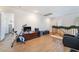 Loft with exercise bike and storage at 585 Dairy Creek Ave, Las Vegas, NV 89183