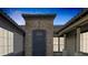 Ornate iron gate leading to a private area of the home at 6336 San Gagano Ave, Las Vegas, NV 89131