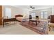 Spacious main bedroom with sitting area and large windows at 7611 Leybourne Ct, Las Vegas, NV 89131