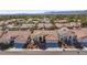 Aerial view of the house and surrounding neighborhood at 9109 Lazy Hill Cir, Las Vegas, NV 89117