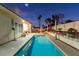 Inviting swimming pool with surrounding patio furniture at 9109 Lazy Hill Cir, Las Vegas, NV 89117