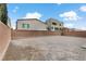 Empty lot with a block wall in the background at 9792 Russian Hill St, Las Vegas, NV 89141