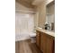 Bathroom with tub/shower combo and double vanity at 10550 W Alexander Rd # 2082, Las Vegas, NV 89129