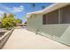 View of house showcasing the side yard and driveway at 1105 I, Boulder City, NV 89005