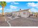 Backyard with patio, grill and seating area at 1320 Indian Hedge Dr, North Las Vegas, NV 89032