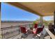 Spacious patio with fire pit and scenic views at 1323 Red Baron Ln, Boulder City, NV 89005