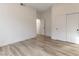 Empty bedroom with wood floors and closet at 1350 Rossini St, Henderson, NV 89052