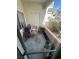 Private patio with seating, grill and storage at 1405 S Nellis Blvd # 1090, Las Vegas, NV 89104