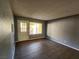 Living room with gray walls and tiled floor at 1480 Hialeah Dr # B, Las Vegas, NV 89119