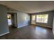 Living room with gray walls and tiled floor at 1480 Hialeah Dr # B, Las Vegas, NV 89119