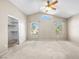 Bright and airy bedroom with vaulted ceilings at 1614 Redhawk Ct, Henderson, NV 89074