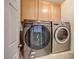 Laundry room features a Samsung washer and LG dryer at 1805 Grand Rodeo St, Las Vegas, NV 89117