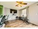 Bright dining area features a table, chairs, and a view to the kitchen at 2210 Cool River Ct, North Las Vegas, NV 89032