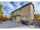 Two-story house with backyard patio, grill, and pergola at 3402 Arcata Point Ave, Las Vegas, NV 89141