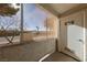 Screened-in patio with door access and view at 3425 E Russell Rd # 121, Las Vegas, NV 89120