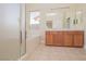 Bathroom features a large soaking tub, double vanity, and shower at 36 Hunt Valley Trl, Henderson, NV 89052