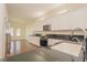 Contemporary kitchen featuring stainless appliances, granite countertops, and modern cabinetry at 36 Hunt Valley Trl, Henderson, NV 89052