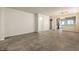 Dining room with tile floors and a view into the kitchen at 4039 Welsh Pony St, Las Vegas, NV 89122