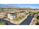 Modern townhome community with mountain backdrop at 4141 Sunrise Flats St, Las Vegas, NV 89135