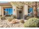 Front view of a charming home with well-maintained landscaping at 493 Lace Haven Ct, Henderson, NV 89012