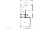 One-story house floor plan with living room, kitchen, and garage at 513 Chandler St, Henderson, NV 89014