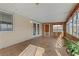 Sunroom with tiled floor and access to the backyard at 513 Chandler St, Henderson, NV 89014