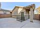 Private backyard with gravel and block wall at 8789 Ashley Park Ave, Las Vegas, NV 89148