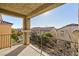 Private balcony offering views of surrounding homes at 8789 Ashley Park Ave, Las Vegas, NV 89148