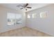 Bedroom with multiple windows and ceiling fan at 8789 Ashley Park Ave, Las Vegas, NV 89148