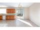 Bright dining area with sliding door to patio at 8789 Ashley Park Ave, Las Vegas, NV 89148