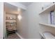 Well-organized pantry with ample shelving at 8789 Ashley Park Ave, Las Vegas, NV 89148