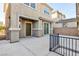 Back patio with access to backyard at 8789 Ashley Park Ave, Las Vegas, NV 89148