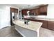 Spacious kitchen with granite countertops and stainless steel appliances at 12133 Vista Linda Ave, Las Vegas, NV 89138