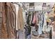 Spacious walk-in closet with ample shelving and hanging space at 1413 Fantastic Ct, North Las Vegas, NV 89081