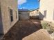 Side yard with gravel and some plants at 1487 Elaine Dr, Las Vegas, NV 89142