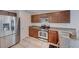 Stainless steel appliances and granite countertops in kitchen at 152 Belmont Canyon Pl, Henderson, NV 89015