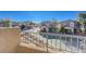 Community view from balcony with iron railings at 152 Belmont Canyon Pl, Henderson, NV 89015
